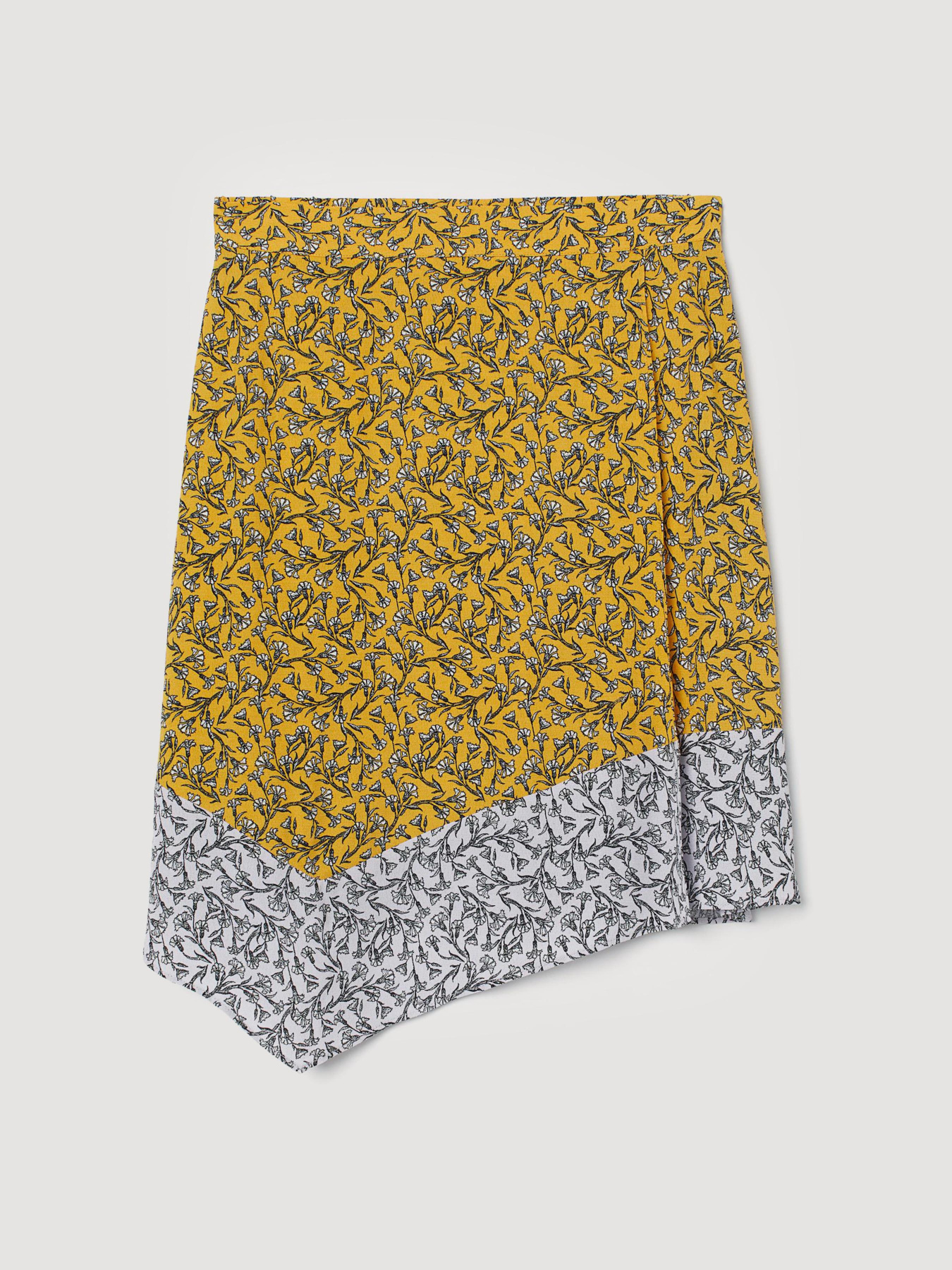 Юбка мини H&M модель 7716670bar_Желтый Фото