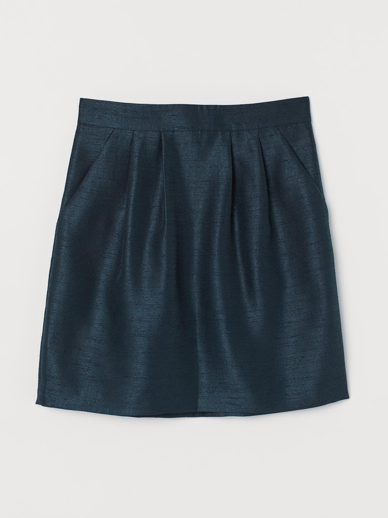 Спідниця міні H&M модель 7668290log_Темно-синий Фото