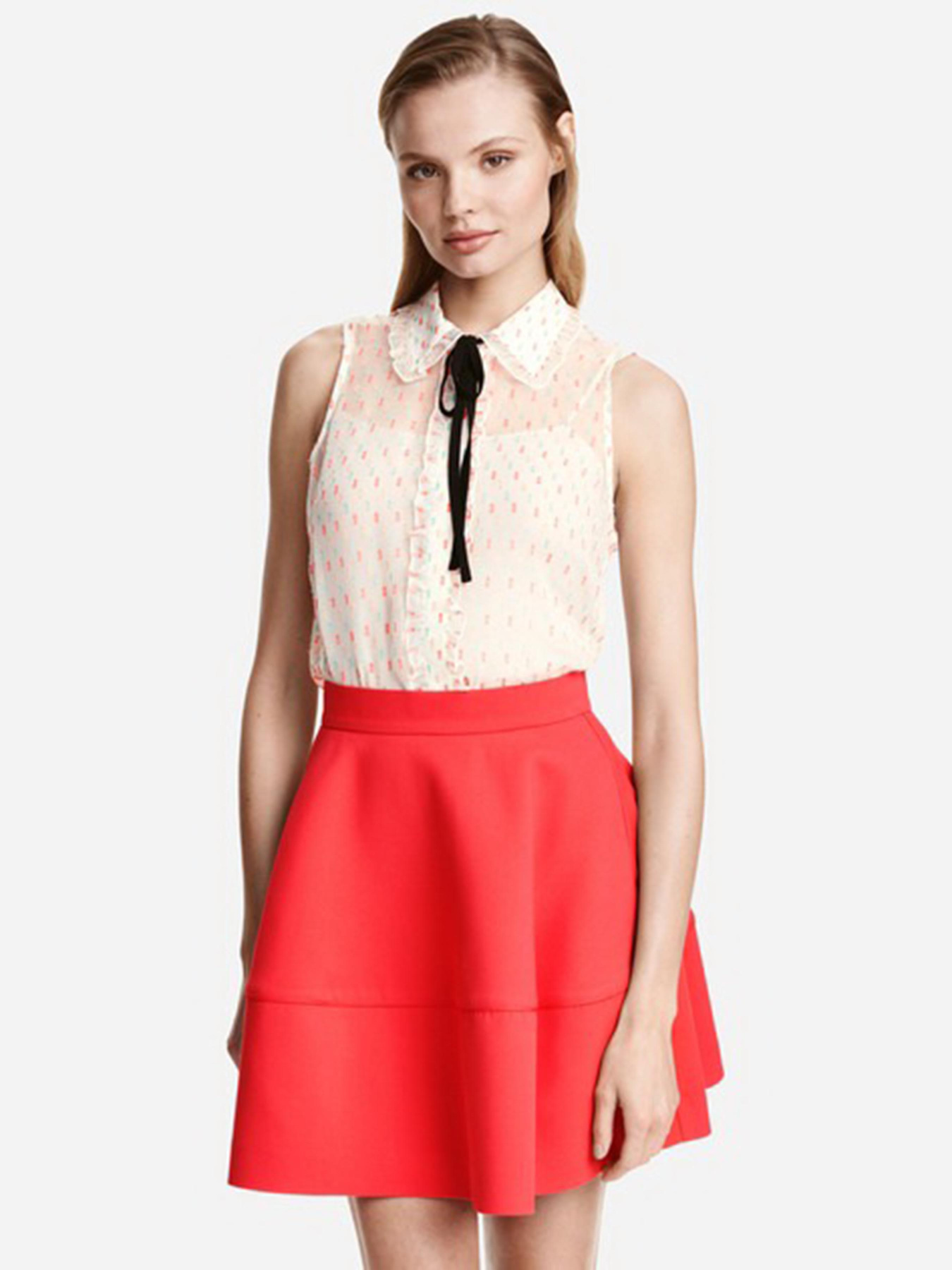 Юбки H&M модель 3812183ral_Красный Фото