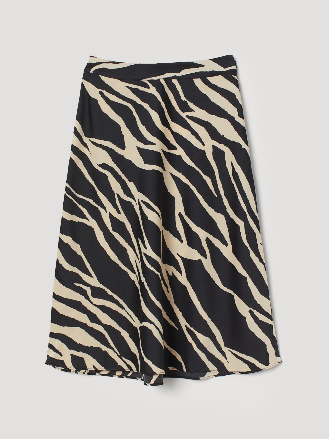 Юбки H&M модель 8920931wer_Молочно-черный Фото