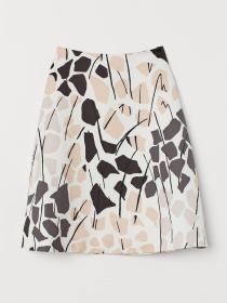 Юбка миди H&M модель 7853810wer_Комбинированный Фото