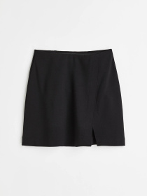 Юбка мини H&M модель 1114253wer_Черный Фото