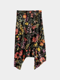 Юбка миди H&M модель 6106977bar_Черный Фото