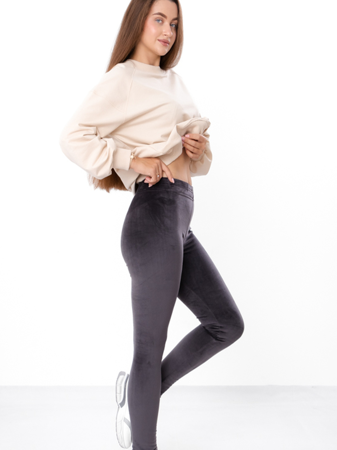 Леггинсы Носи своє модель 8450-018-temnij-asfalxt Фото