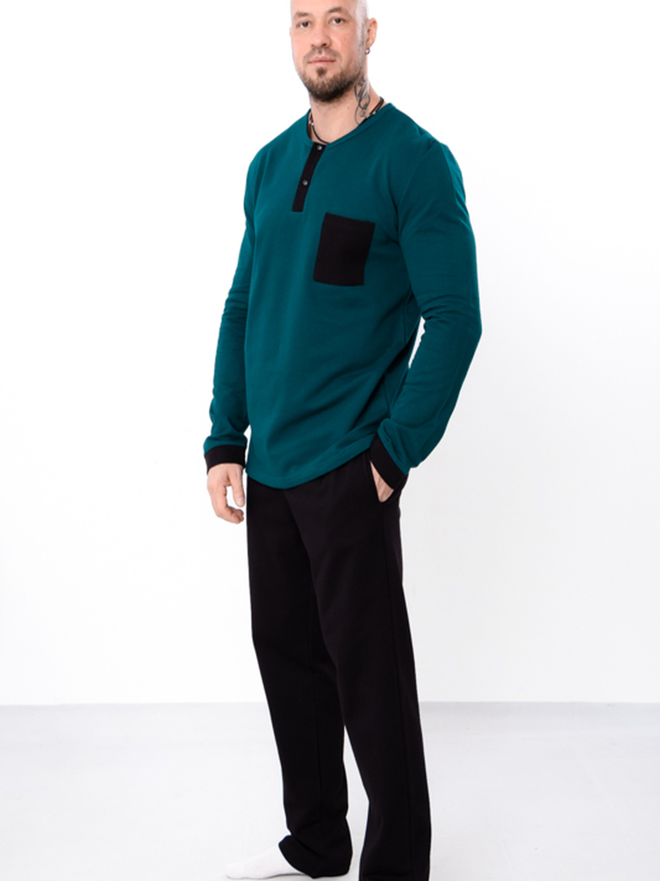 Пижама Носи своє модель 8625-023-temno-smaragdovij Фото