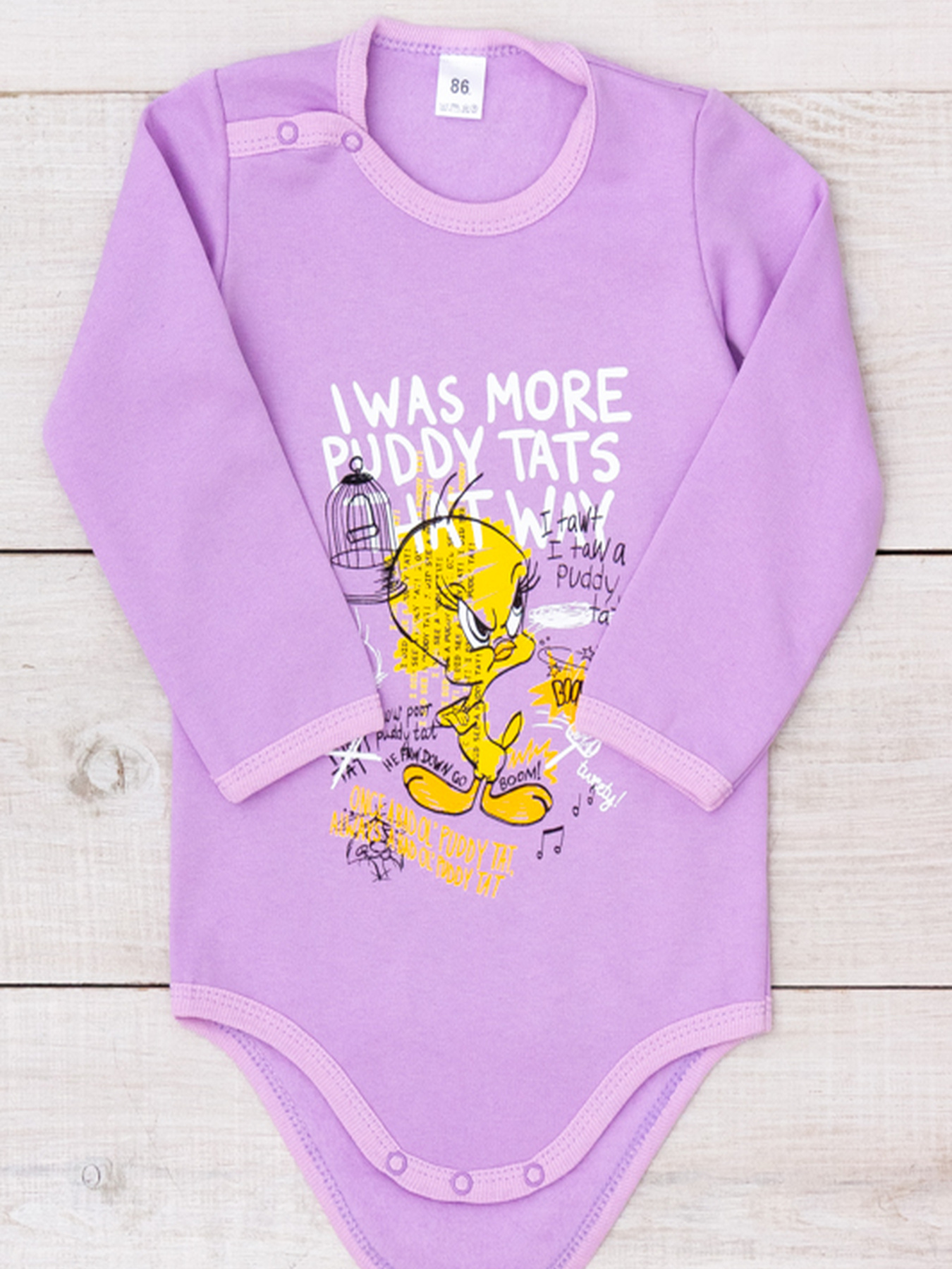 Боди для младенцев Носи своє модель 5010-023-33-5-svtlo-buzkovij-tweety Боди для младенцев Носи своє модель 5010-023-33-5-svtlo-buzkovij-tweety Фото