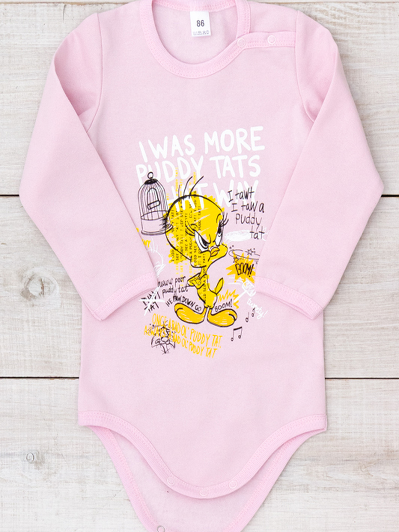 Боди для младенцев Носи своє модель 5010-023-33-5-sakura-tweety Фото