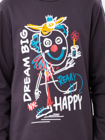 Пижама Носи своє модель 6076-023-33-1-nzhir-chornij Пижама Носи своє модель 6076-023-33-1-nzhir-chornij Фото