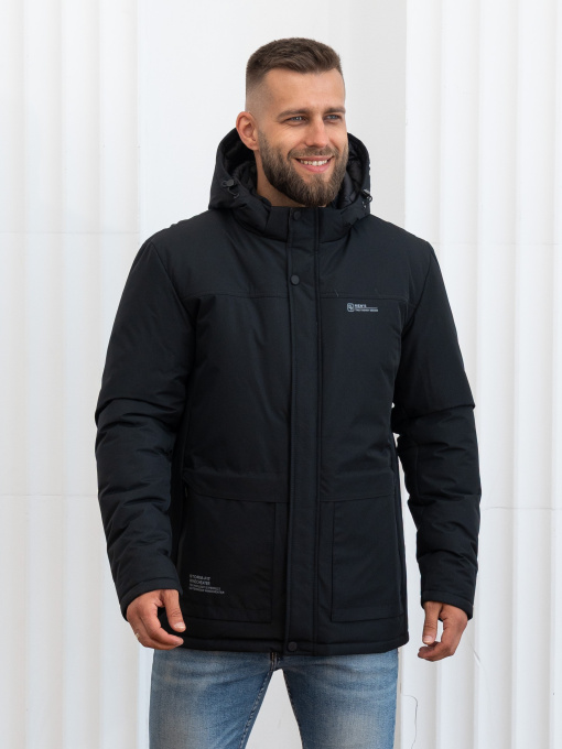 Зимняя куртка D&V couture модель 112-DVL-BLC Фото