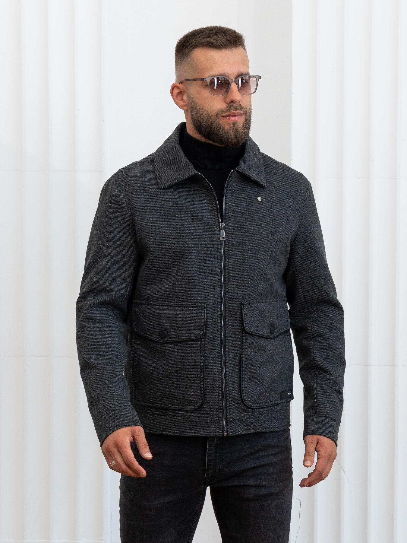 Бомбер D&V couture модель 119-DVL-grey Фото