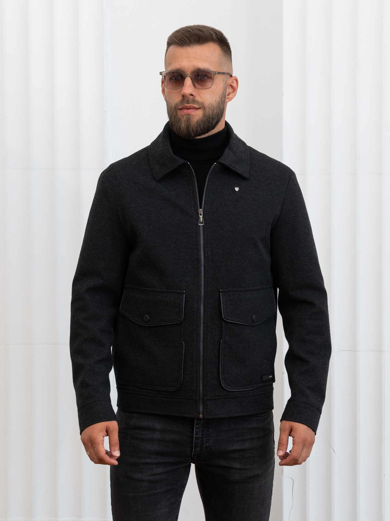 Бомбер D&V couture модель 119-DVL-BLC Фото