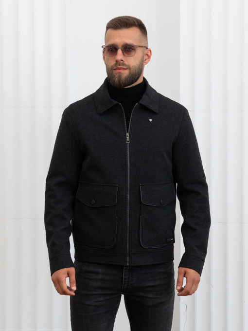 Бомбер D&V couture модель 119-DVL-BLC Фото