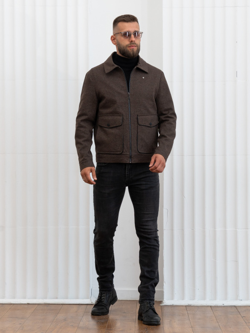 Бомбер D&V couture модель 119-DVL-brown Фото