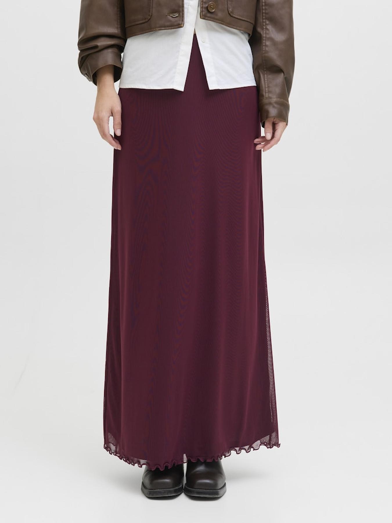 Юбки JACK & JONES модель 12270936_Cabernet Фото