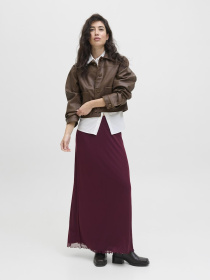 Юбки JACK & JONES модель 12270936_Cabernet Фото