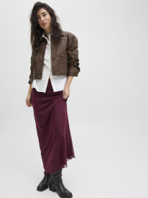 Юбки JACK & JONES модель 12270936_Cabernet Фото