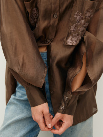 Рубашка повседневная RicaMare модель RM4280-12-25DB Фото