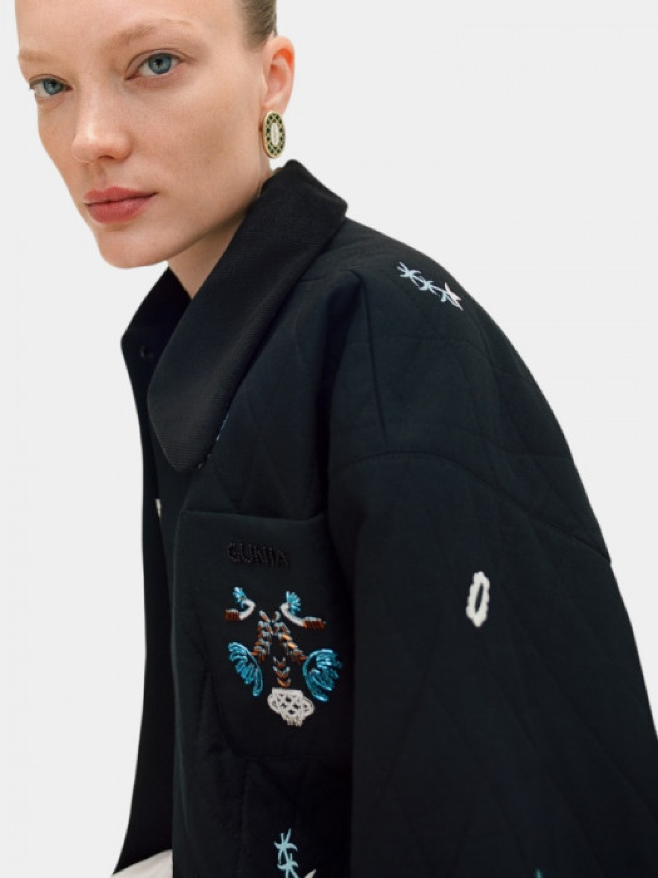 Серьги-гвоздики GUNIA Project модель 9104 Серьги-гвоздики GUNIA Project модель 9104 Фото