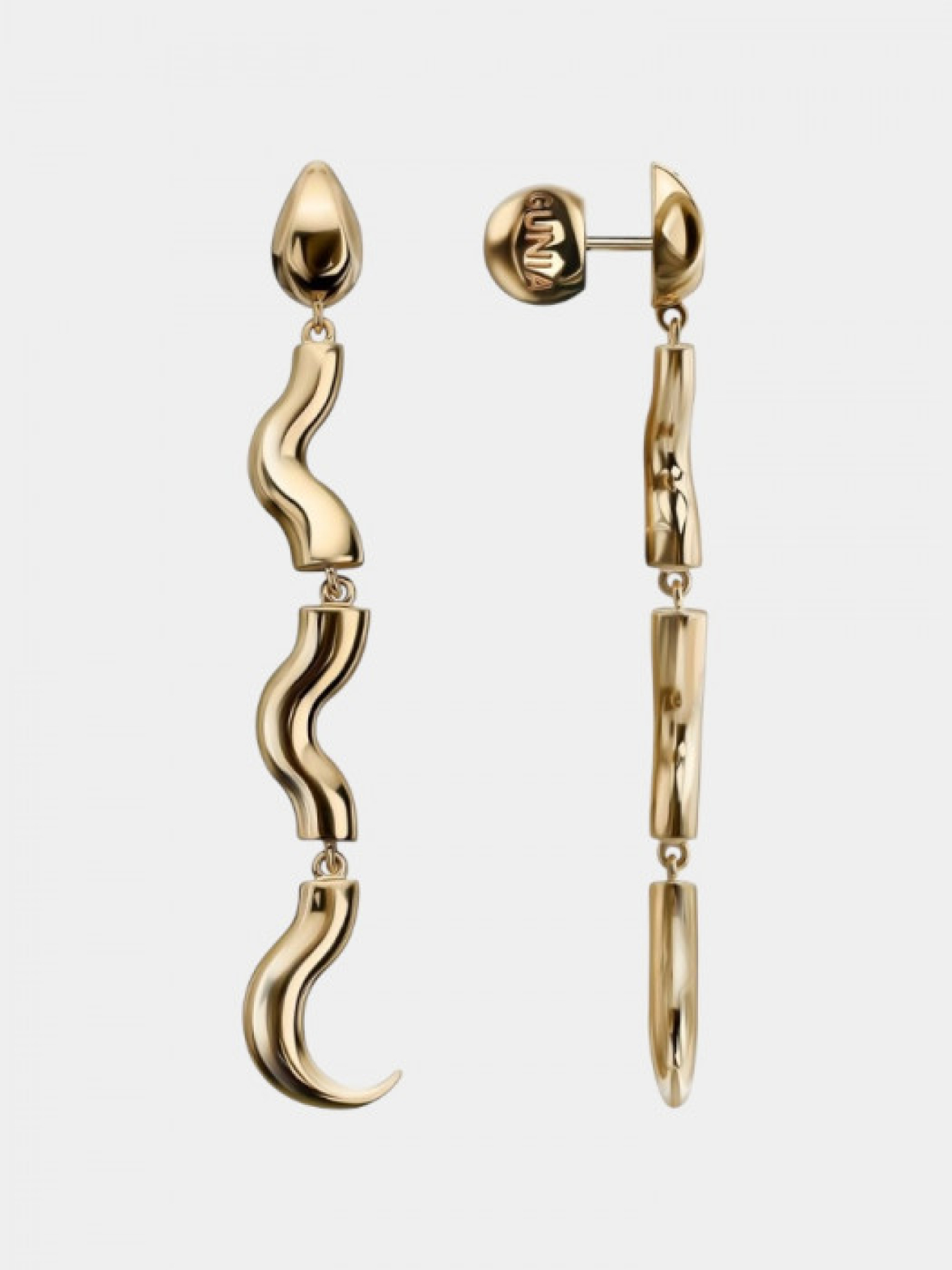 Серьги-подвески GUNIA Project модель 8653 Фото