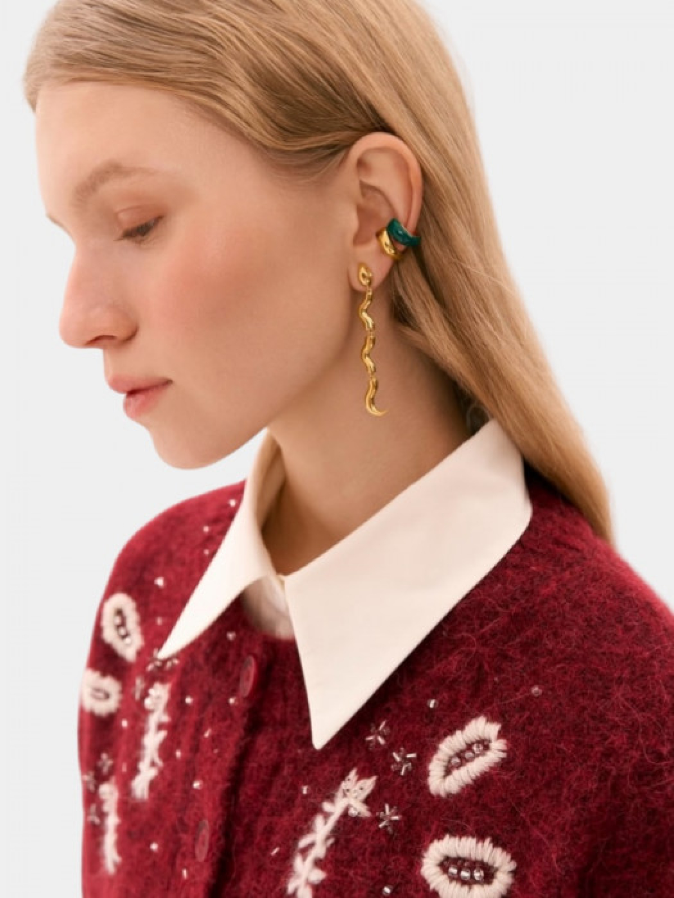 Серьги-подвески GUNIA Project модель 8653 Фото