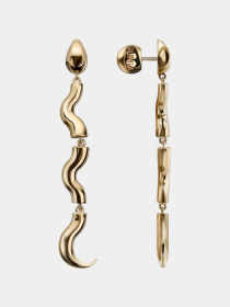 Серьги-подвески GUNIA Project модель 8653 Фото