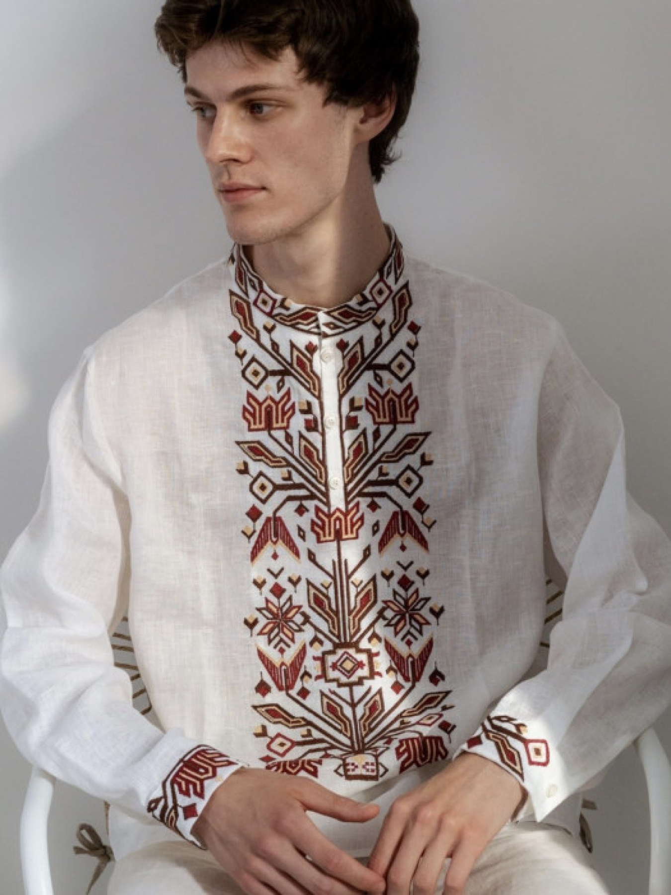 Вишита сорочка GAPTUVALNYA модель 6427 Фото