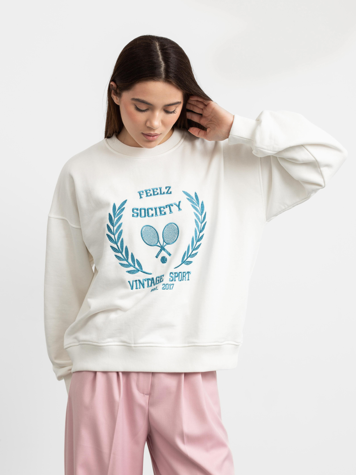 Свитшот Famo модель SW-522_01 Фото