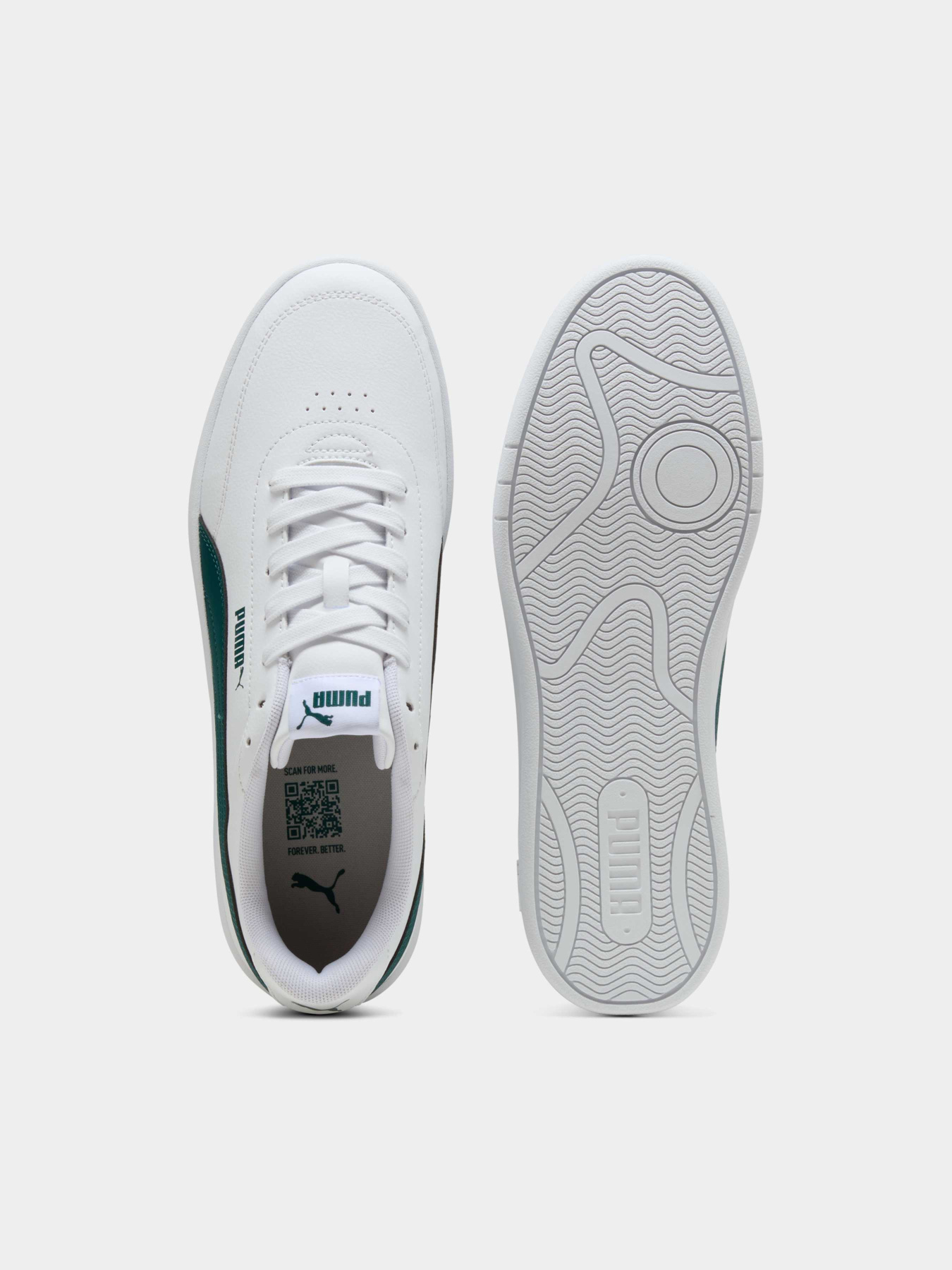 Кеды низкие PUMA Court Classic Clean модель 402223 Фото