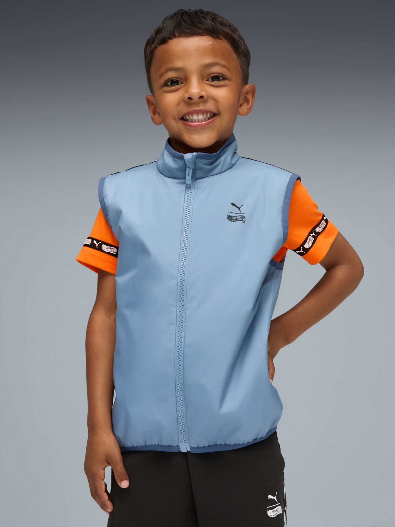 Утепленный жилет PUMA x Hot Wheels Vest модель 632398 Фото