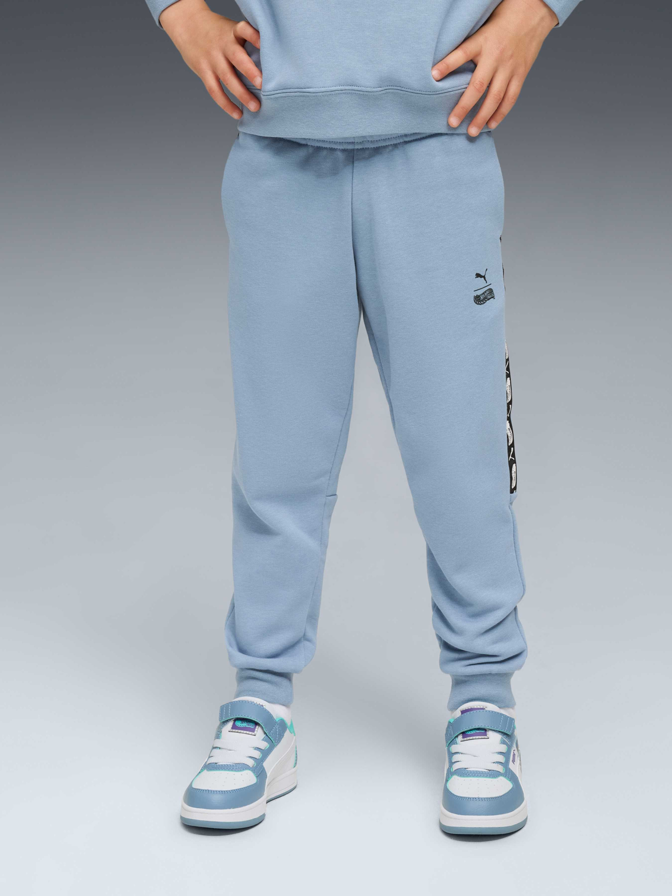 Штаны спортивные PUMA x Hot Wheels Sweatpants модель 632397 Фото