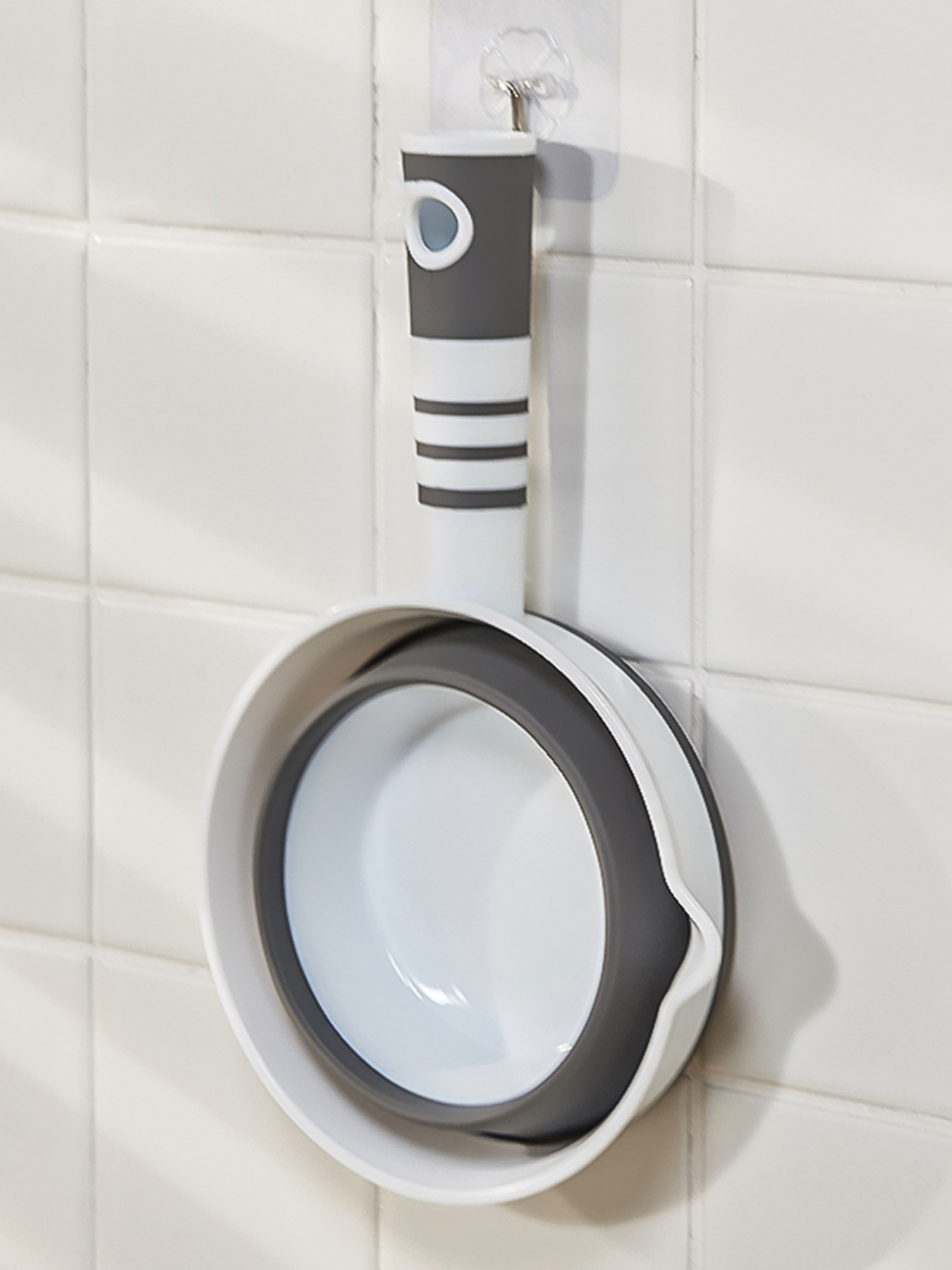 Ковш складной MBM HOME модель KP-77 WHITE/GRAY Фото