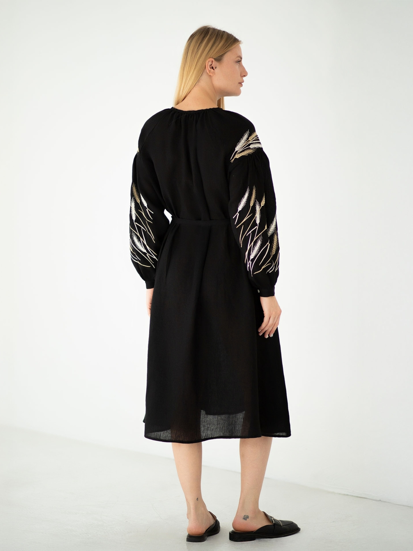 Платье миди Едельвіка модель 91-24-00black Фото