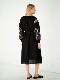 Платье миди Едельвіка модель 91-24-00black Фото