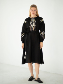 Платье миди Едельвіка модель 91-24-00black Фото