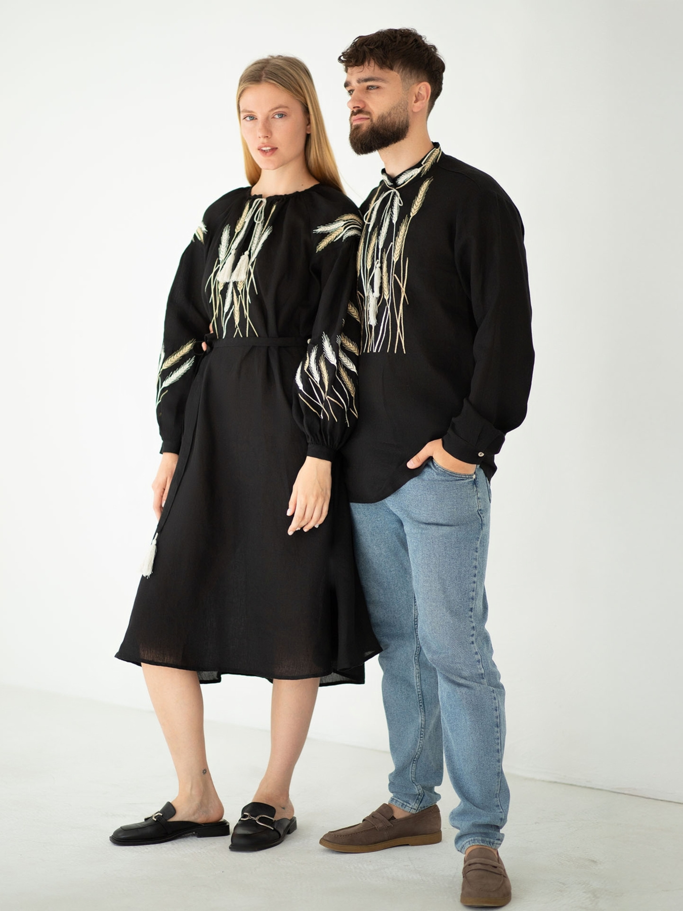 Сукня міді Едельвіка модель 91-24-00black Фото