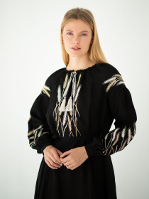 Сукня міді Едельвіка модель 91-24-00black Фото