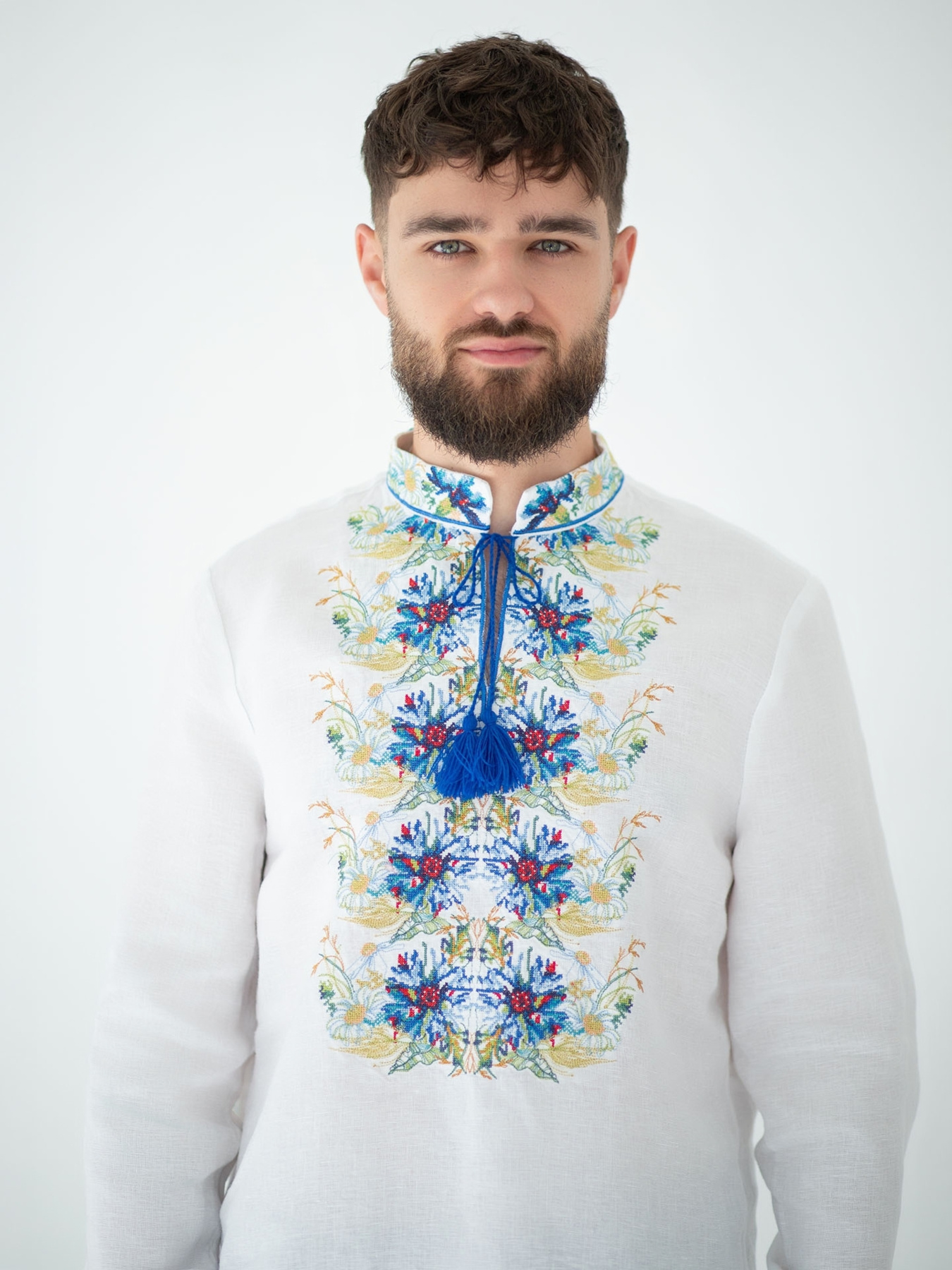 Вышитая рубашка Едельвіка модель 375-25-00 Фото