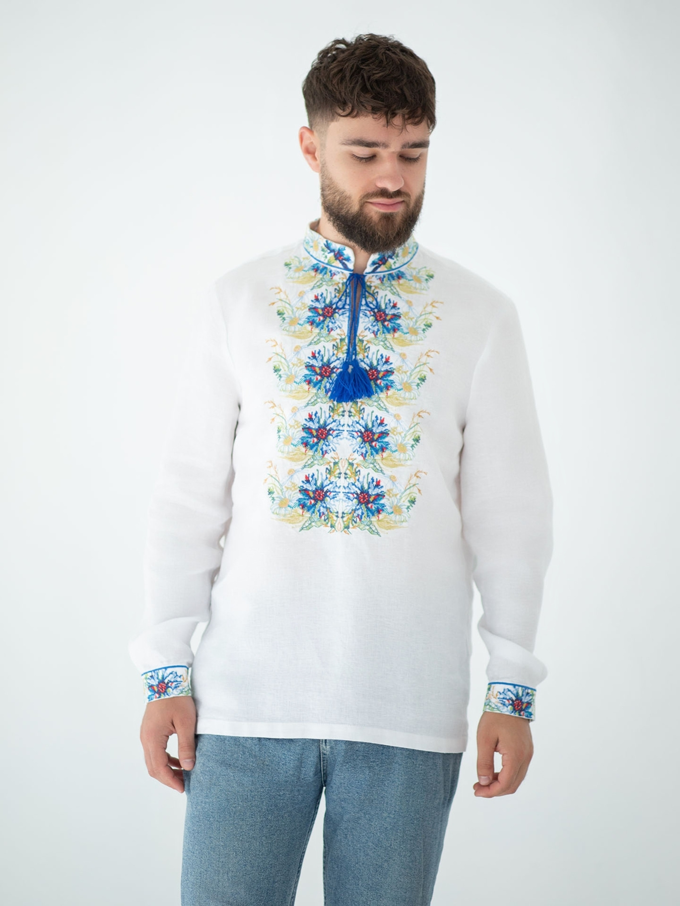 Вышитая рубашка Едельвіка модель 375-25-00 Фото