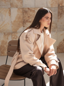 Тренч Famo модель KAR-851_01 Фото