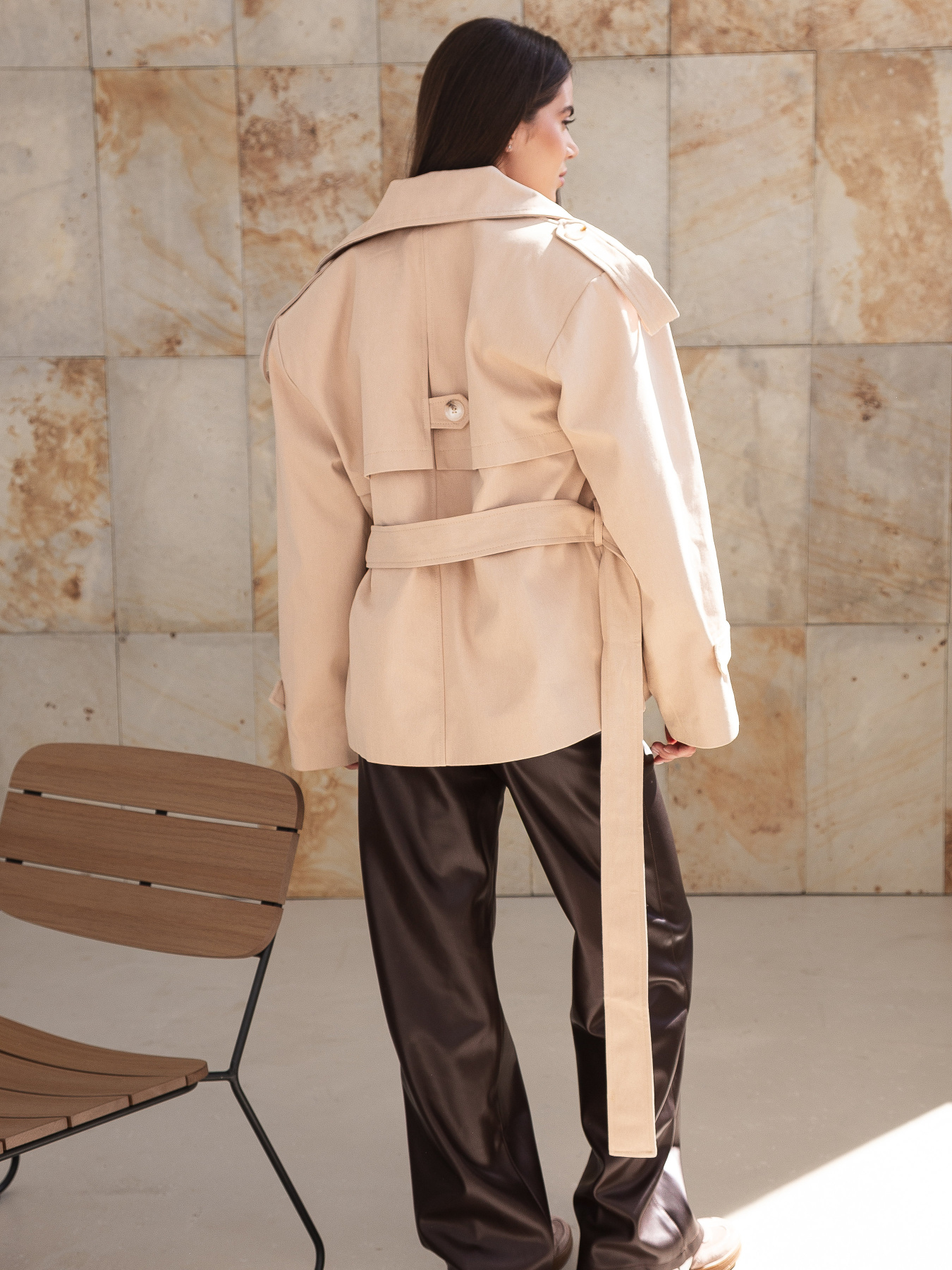 Тренч Famo модель KAR-851_01 Фото