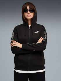 Кофта спортивная PUMA Ess Tape Full-zip Hoodie модель 688097 Фото