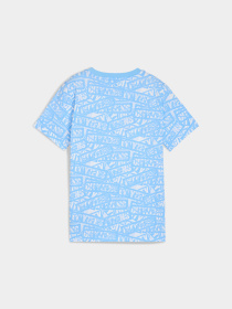 Футболка спортивна PUMA Mcfc Ftblculture Tee Aop Jr модель 782675 Фото