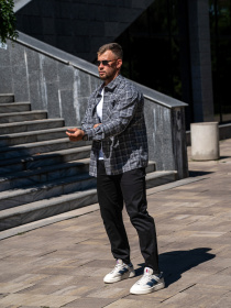 Рубашка повседневная TeamV модель 4435-2 Рубашка повседневная TeamV модель 4435-2 Фото