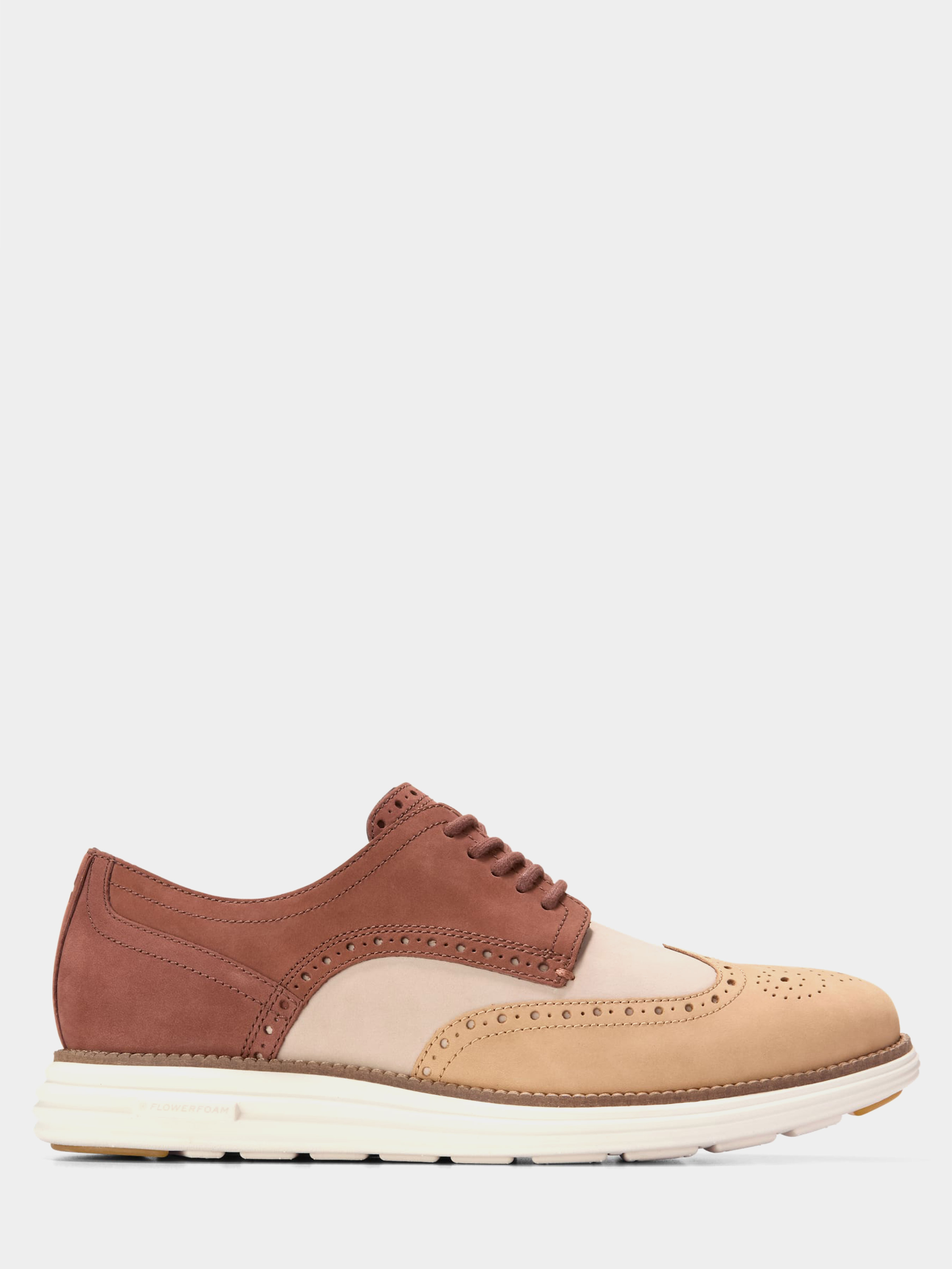 Шкіряні Чоловічі Туфлі Cole Haan  (C42271) колір бежевий
