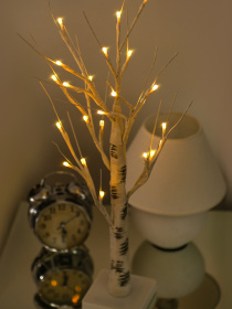 Дерево светодиодное на батарейках MBM MY HOME модель DH-LAMP-01 WHITE Фото