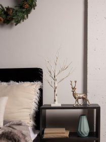 Дерево светодиодное на батарейках MBM MY HOME модель DH-LAMP-01 WHITE Фото