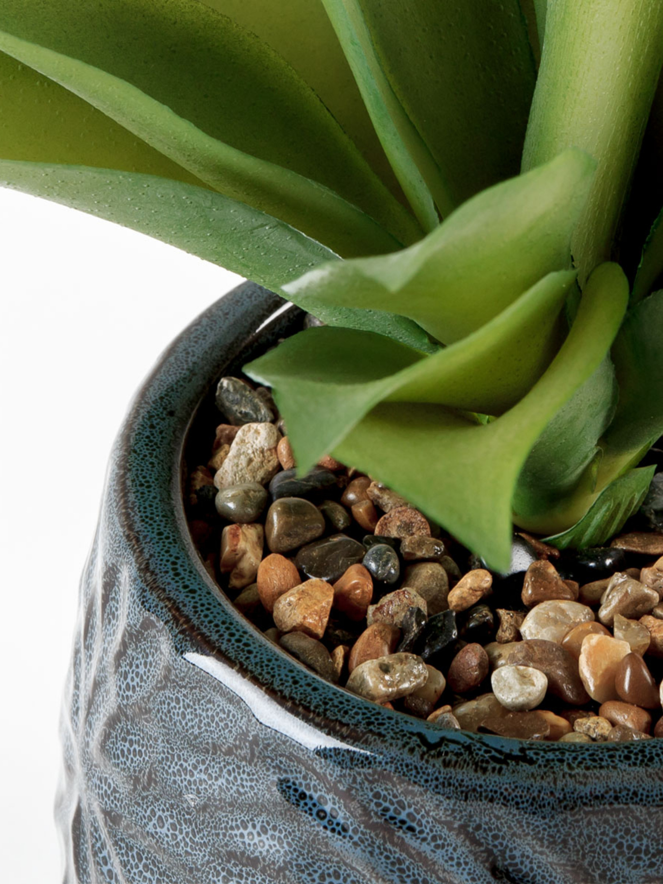 Искусственное растение в горшке MBM MY HOME модель DH-FLOWERS-13 GREEN/BLACK Фото