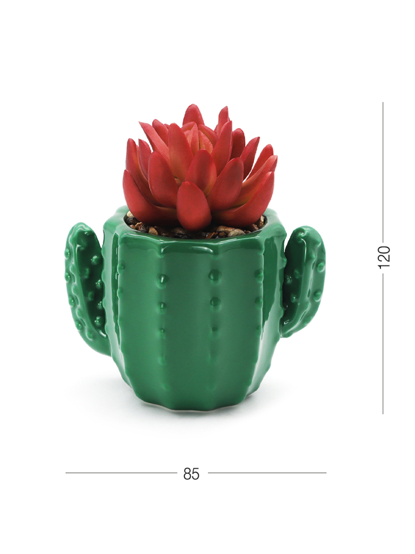 Искусственное растение в горшке MBM MY HOME модель DH-FLOWERS-15 PINK/GREEN Фото