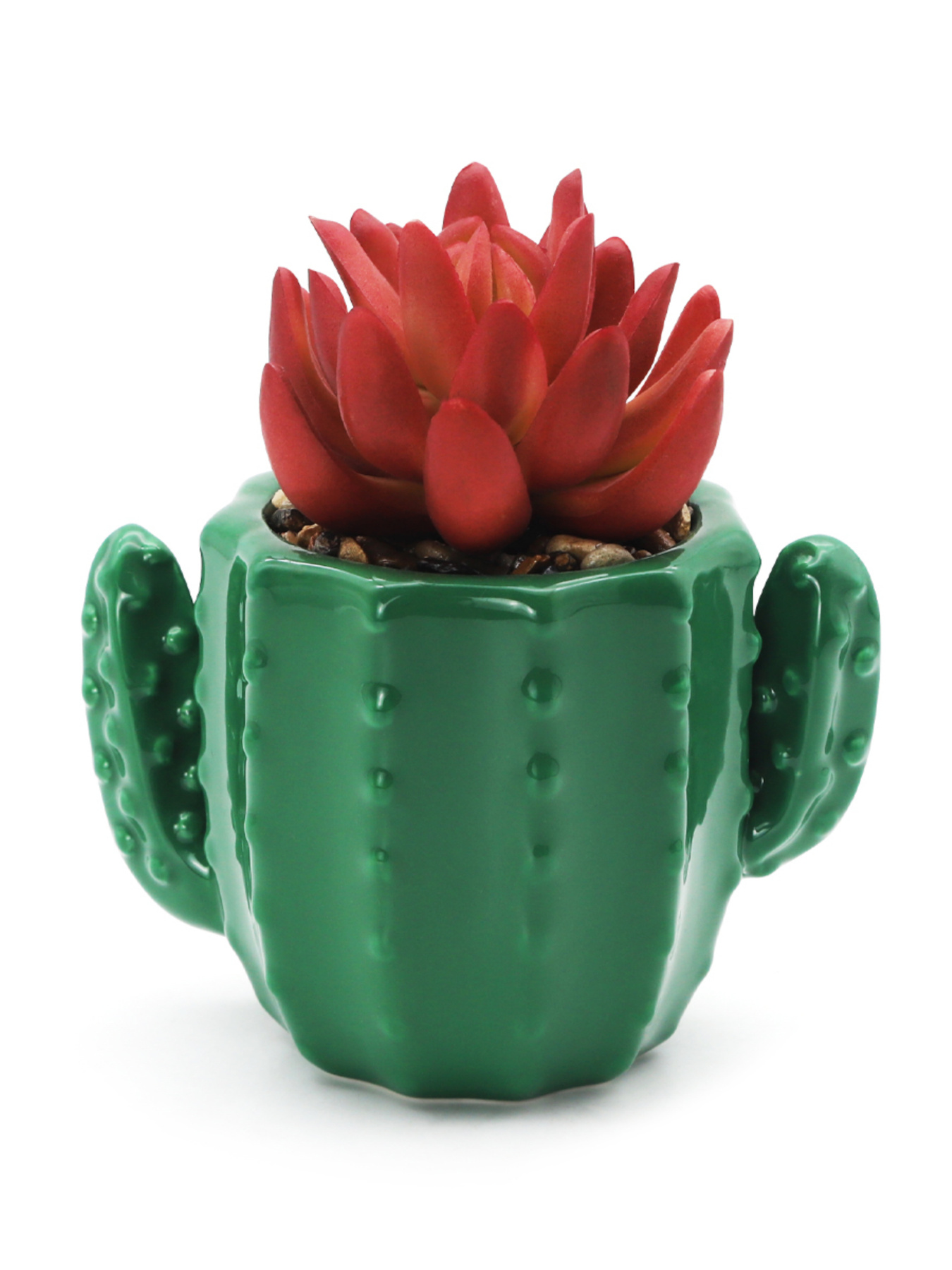 Искусственное растение в горшке MBM HOME модель DH-FLOWERS-15 PINK/GREEN Фото