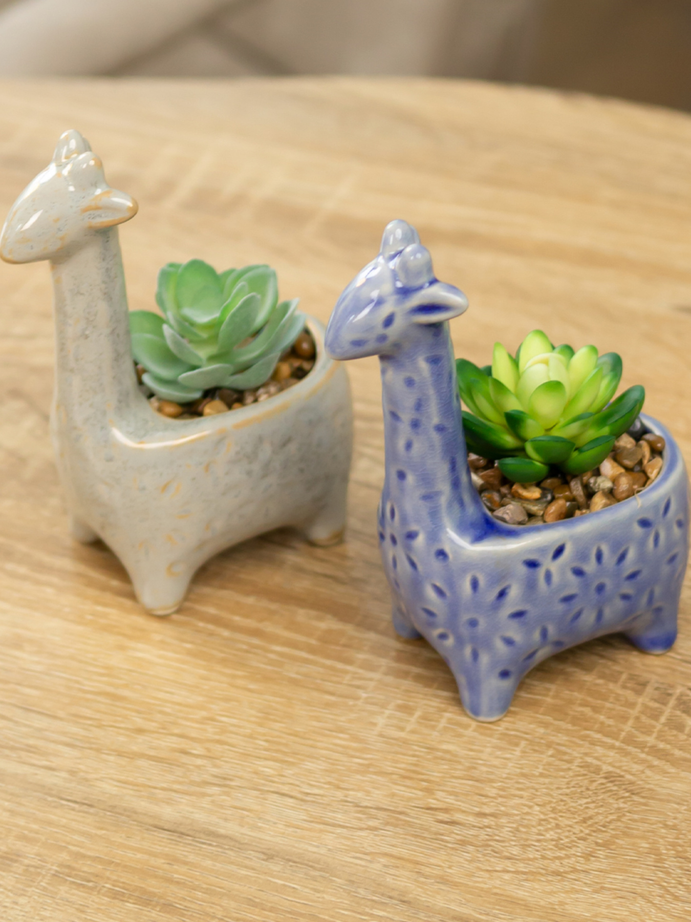 Искусственное растение в горшке MBM HOME модель DH-FLOWERS-20 GREEN/BLUE Фото